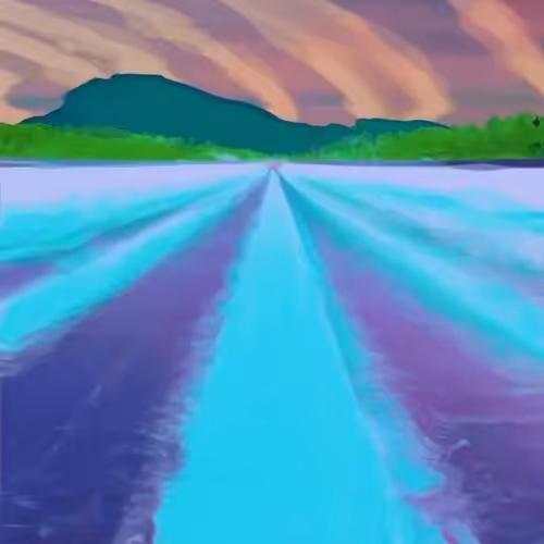 Generated Glitch Landscape #63