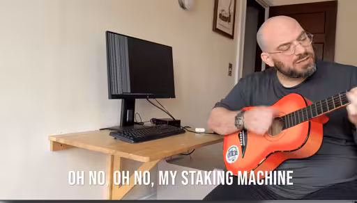 Oh No! My Staking Machine!