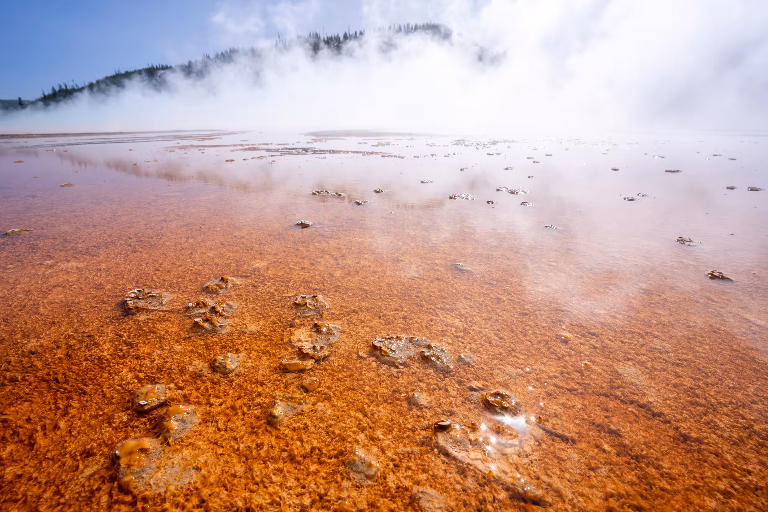 Steam Over Water