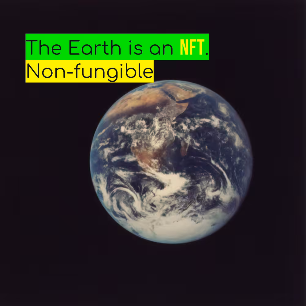 Earth is an NFT #2