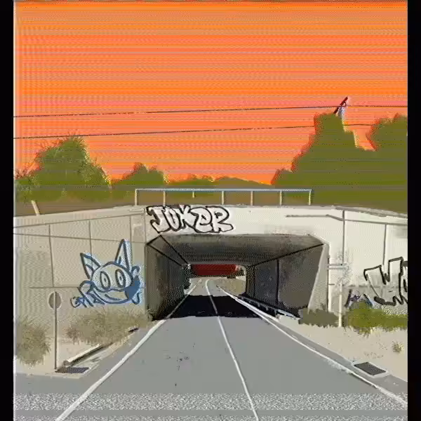 synthetic landscape-02-underpass