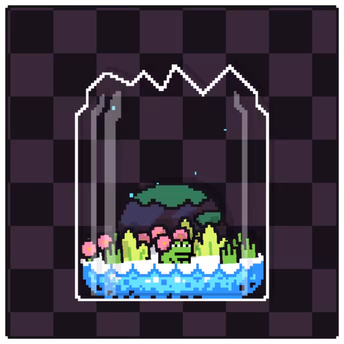 Toad Terrarium #140