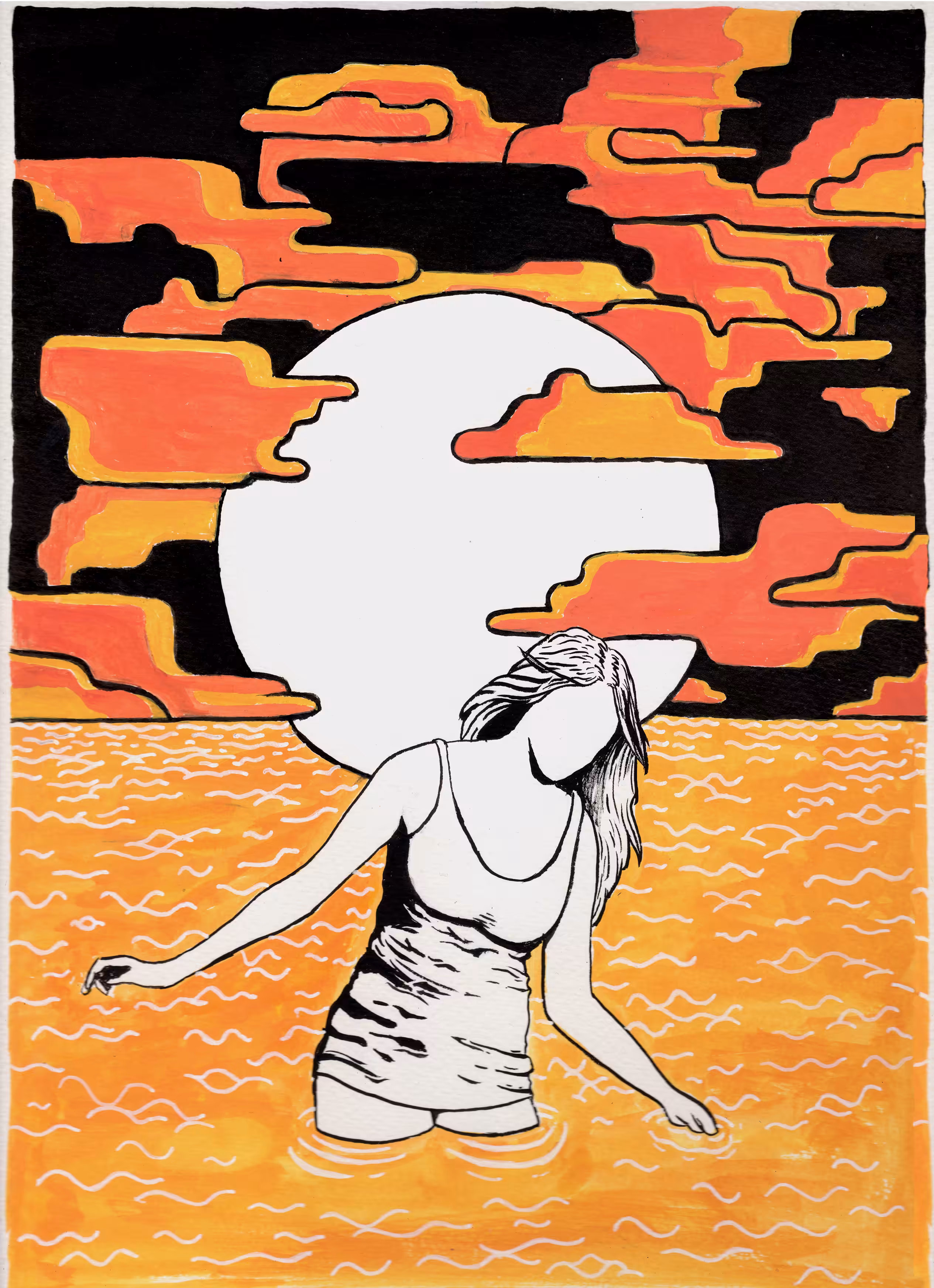 Strong Summer Moon