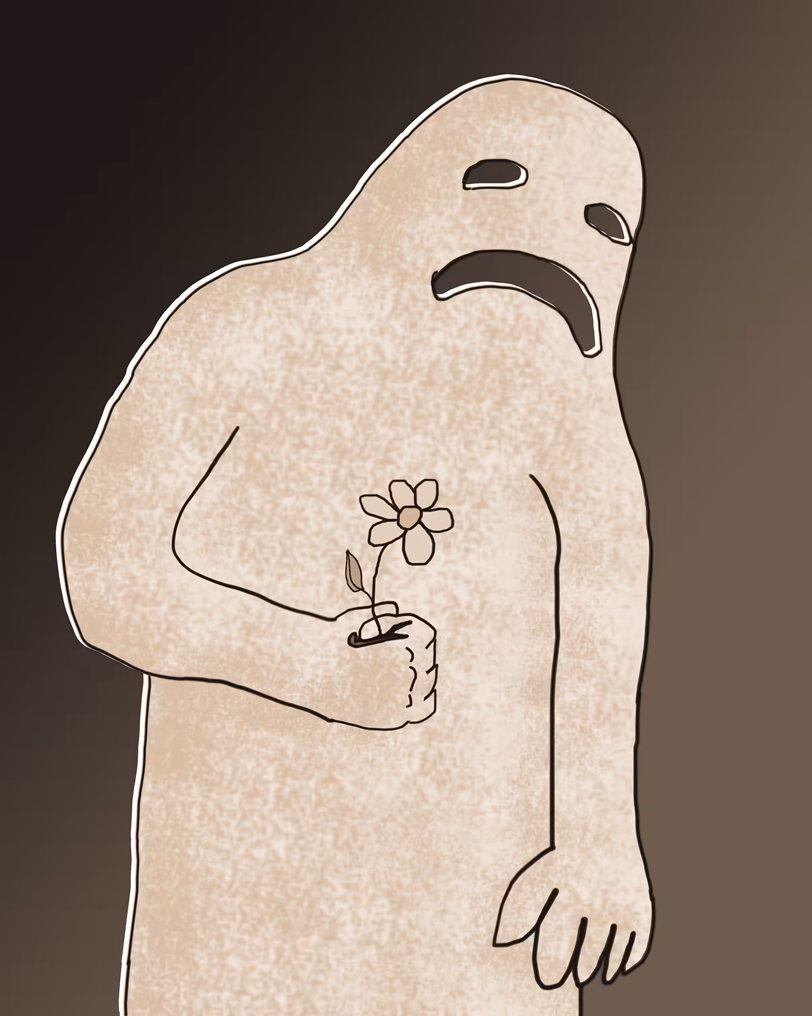 Whoman Flower Holder 05