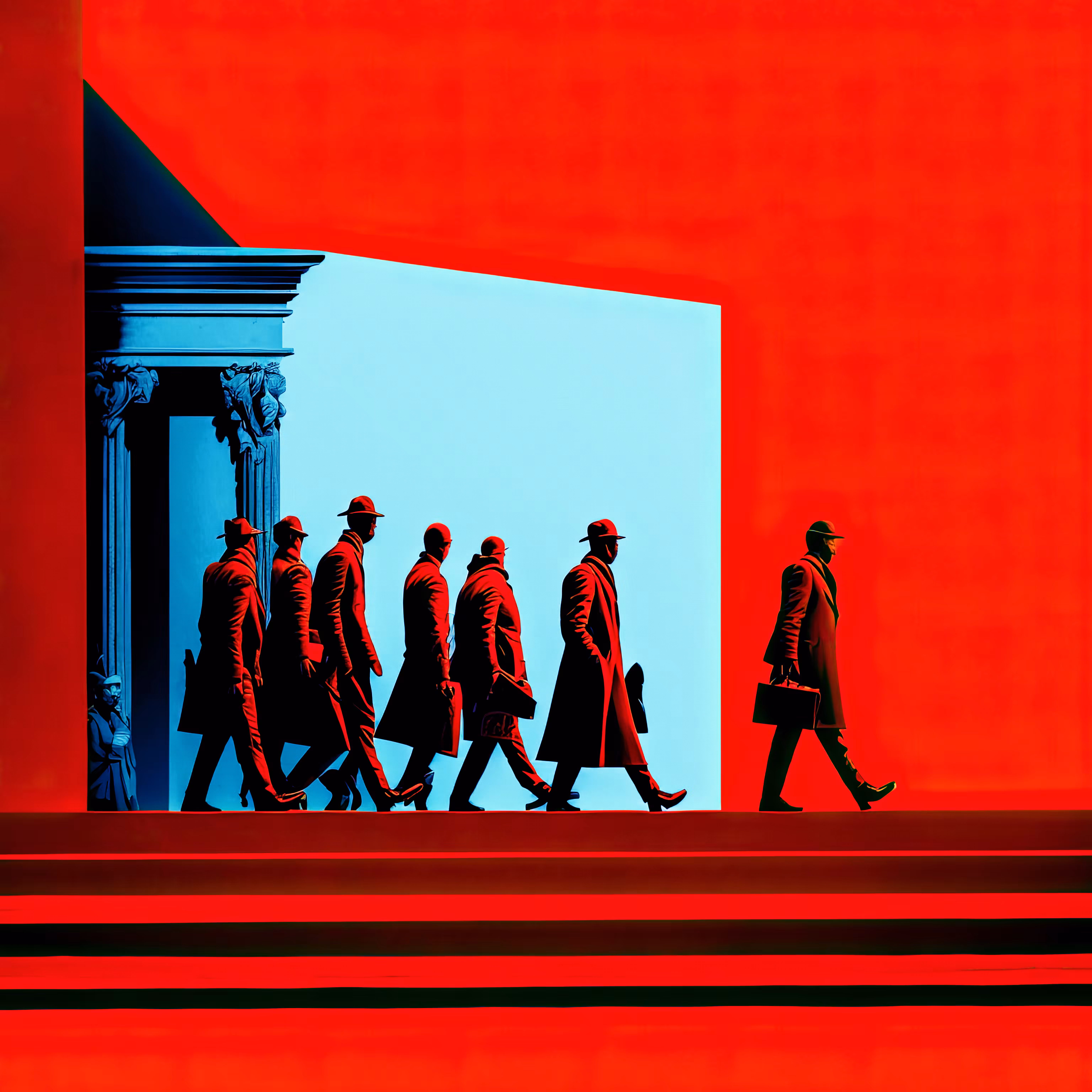 THOUGHT POLICE 2 / DISRUPTION IN CHURCH OF ALGORITHM/