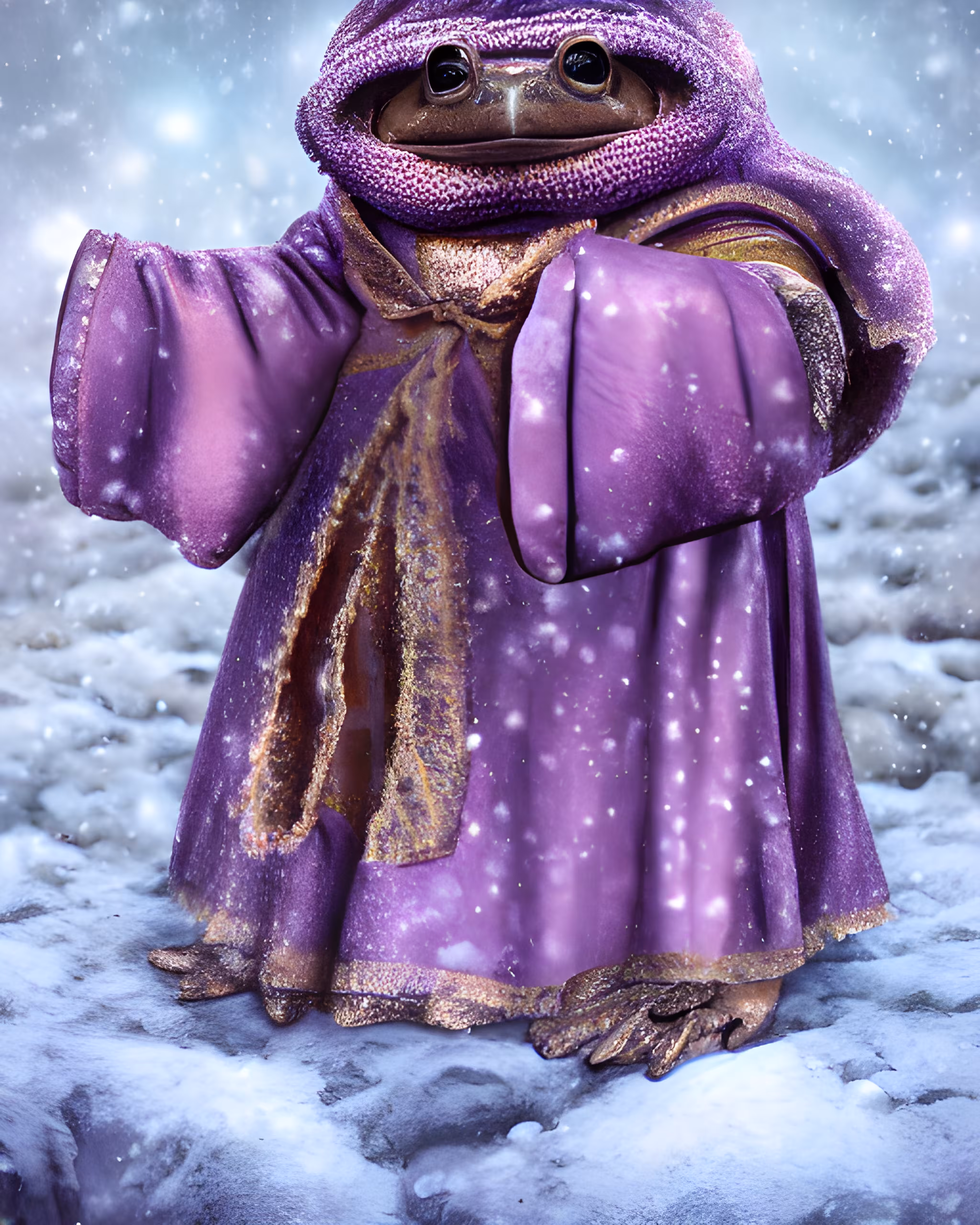 Winter Wizards: Toads in Training #4