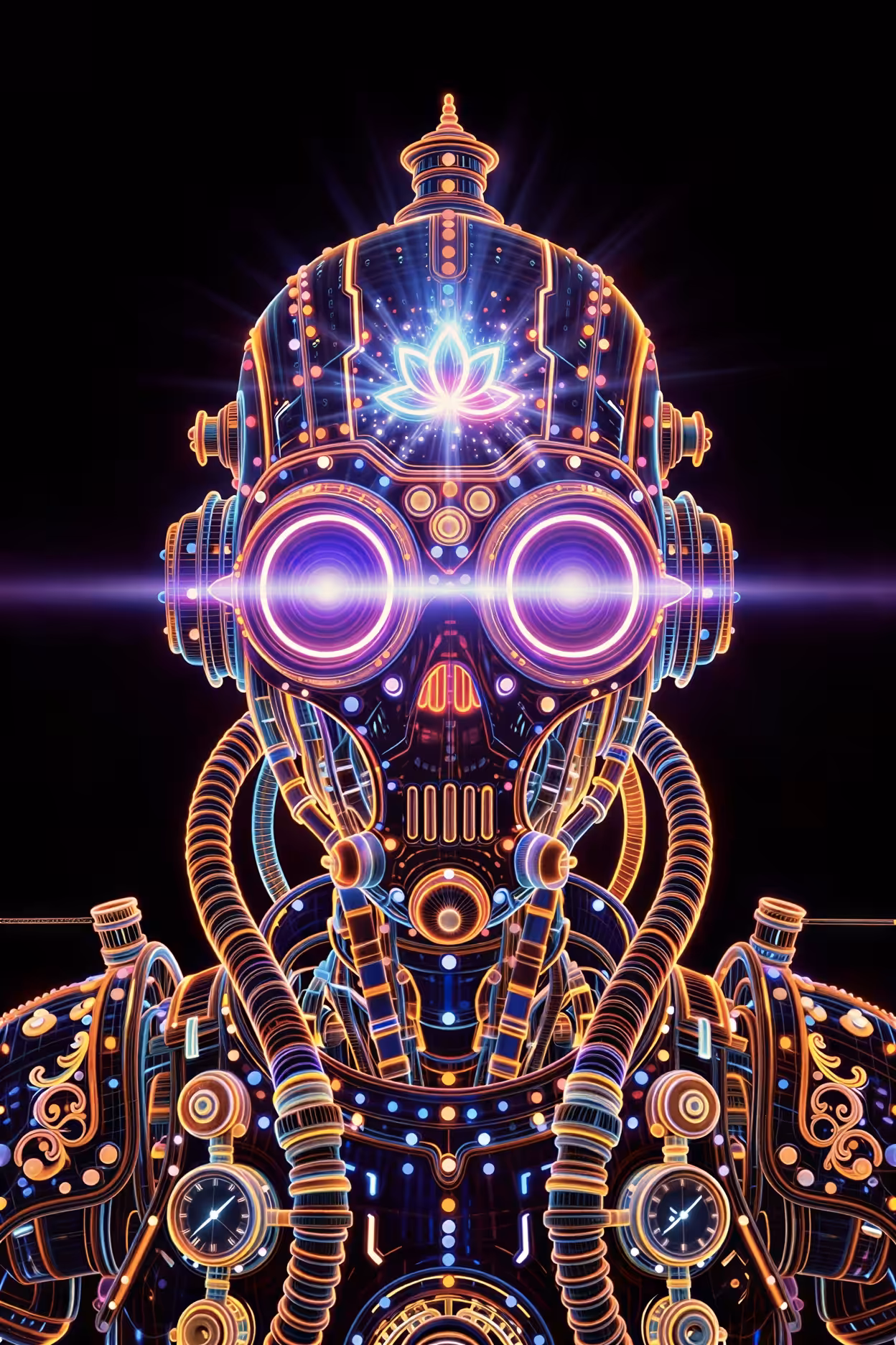 Flor do Lótus — Cybernetic Temple: Flor do Lótus VII — Cybernetic Awakening