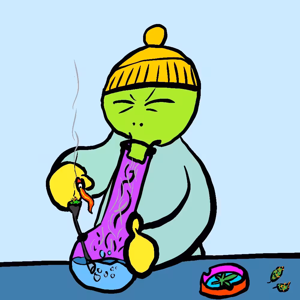 Vincentfunart: bong ripper