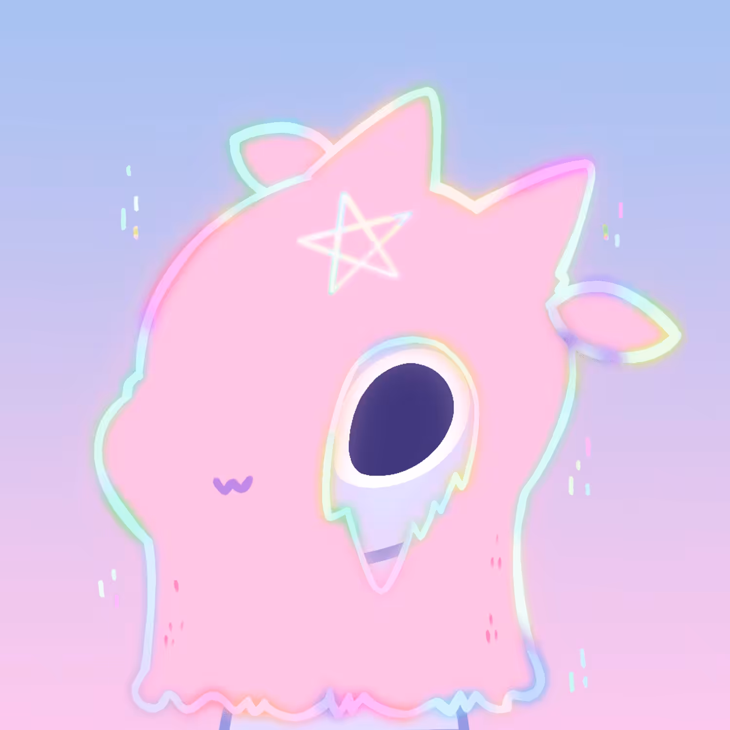 216-PINKY GHOST