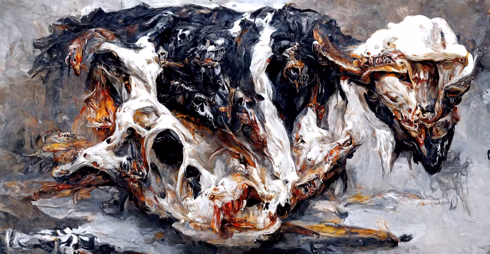 "Cow skull"-12