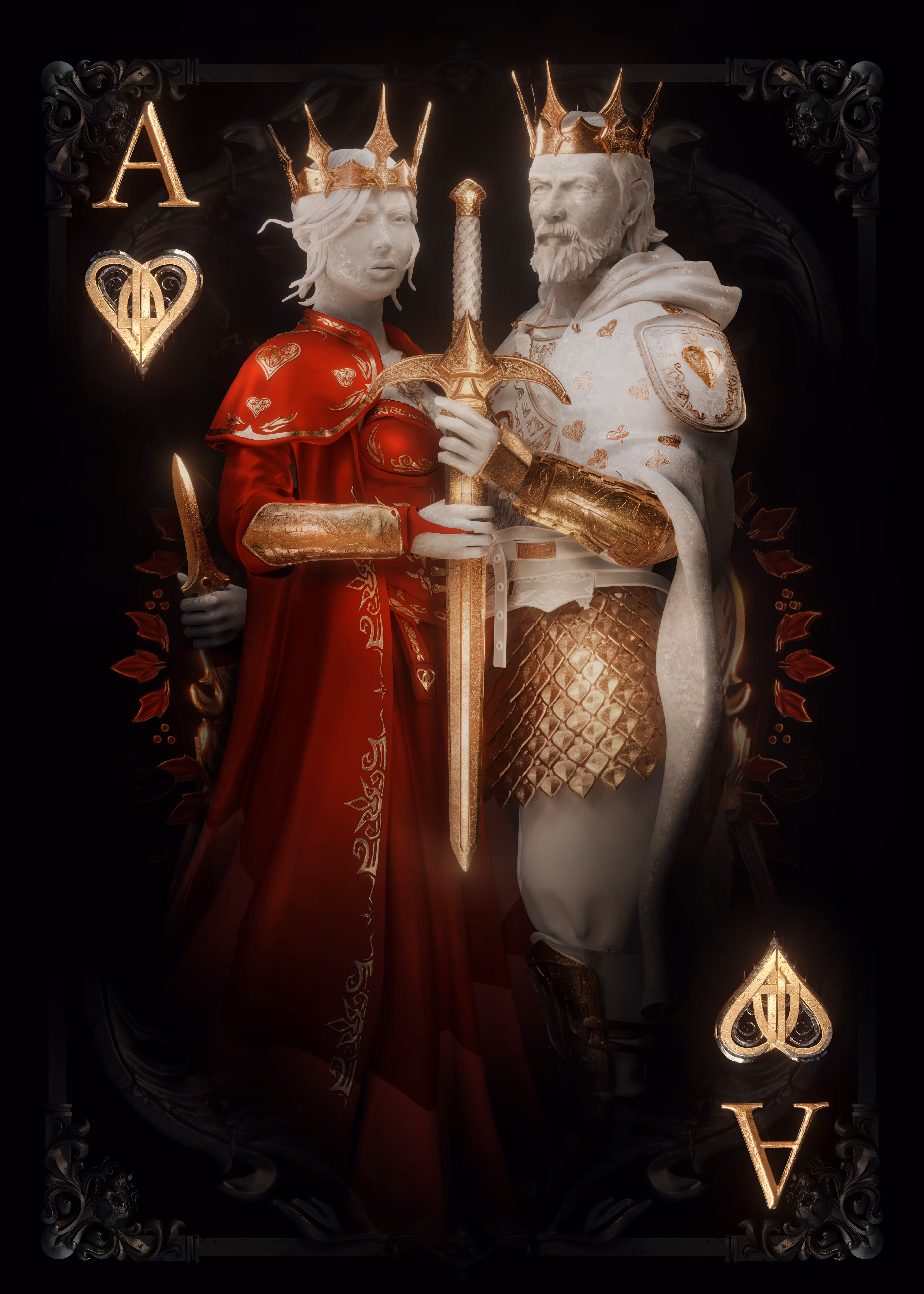 Ace of Hearts - The Heart of gold