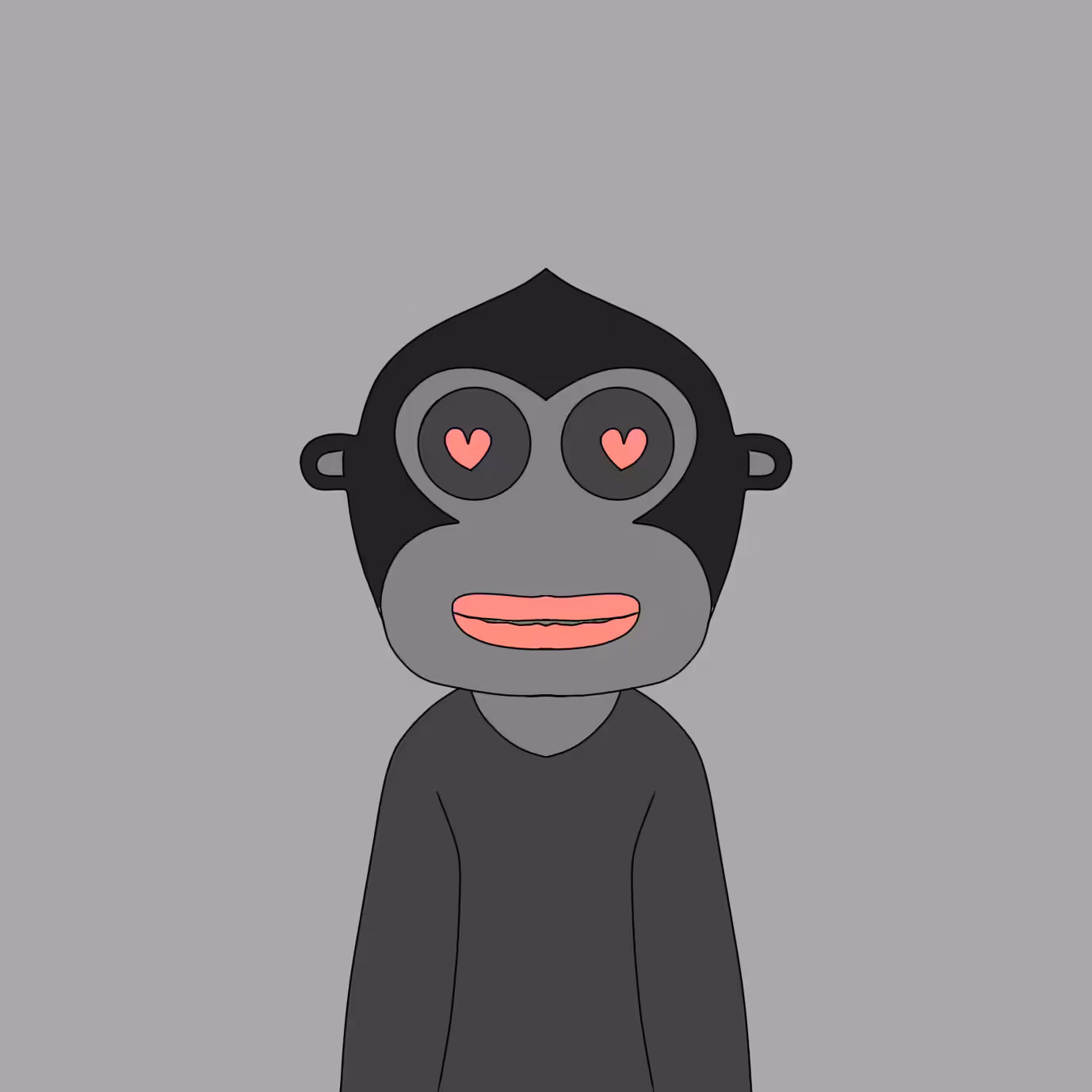 human monkey: monkey #7