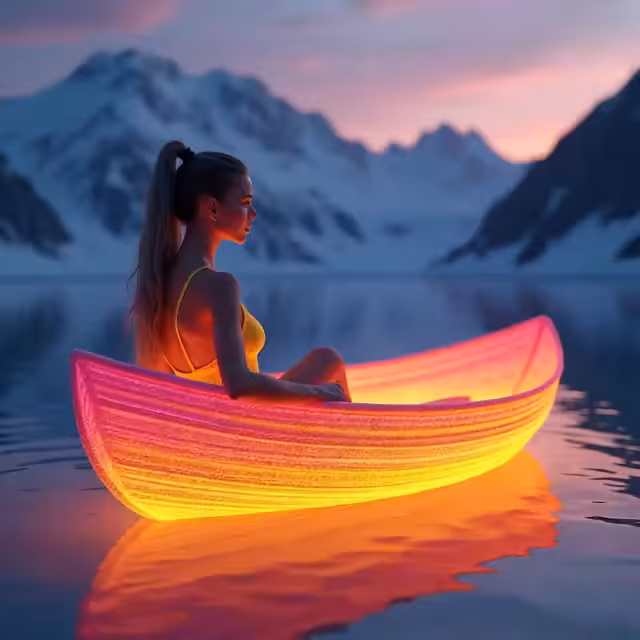 The Boat In The White Watse 🛶