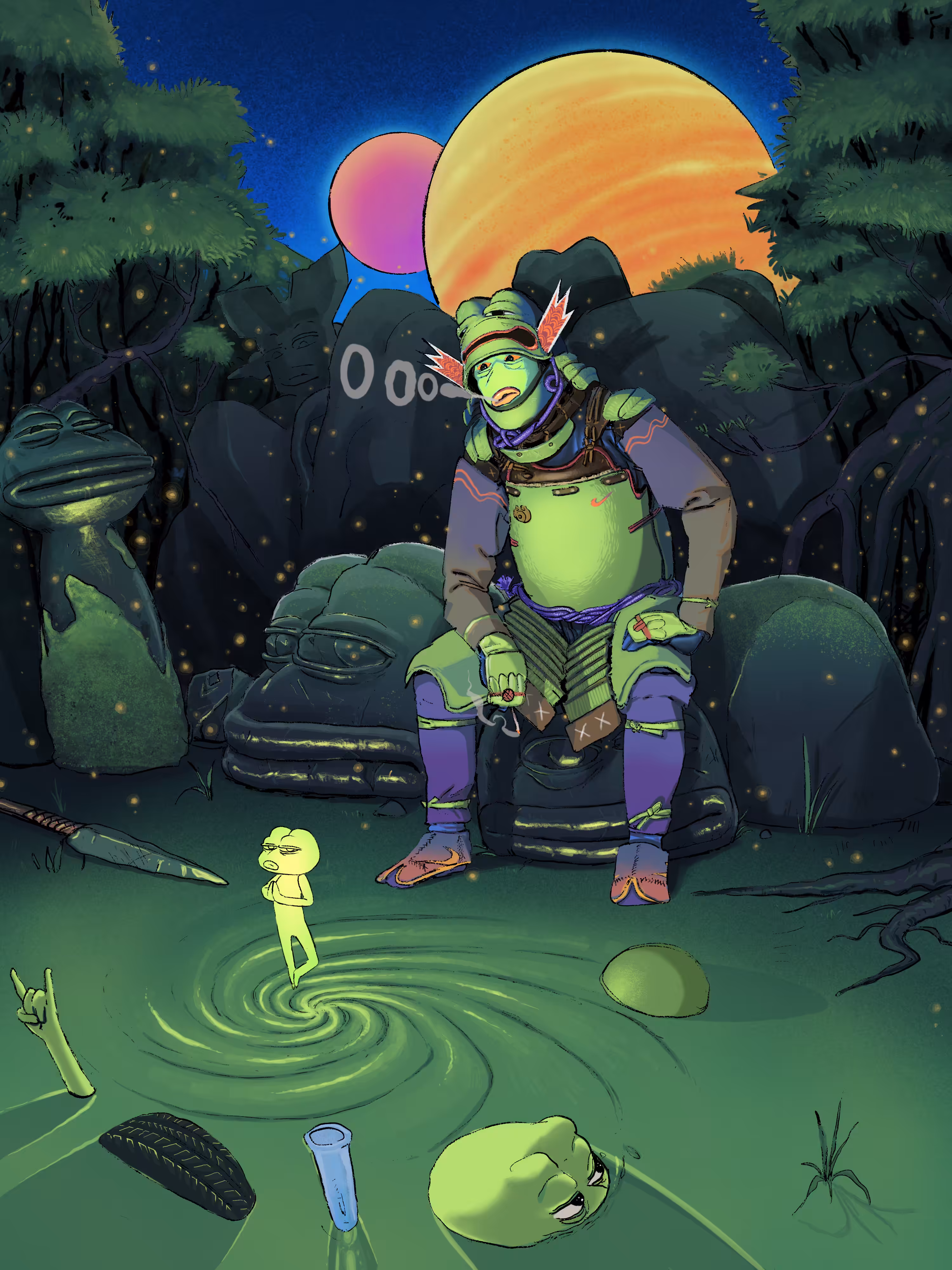 Green Samurai 🐸