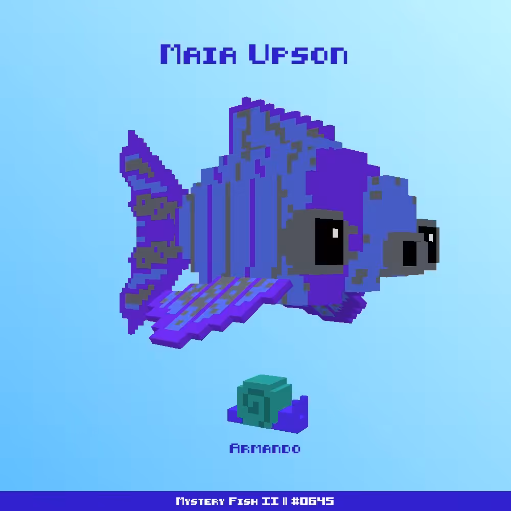 Maia Upson :: Mystery Fish 0645/1000 