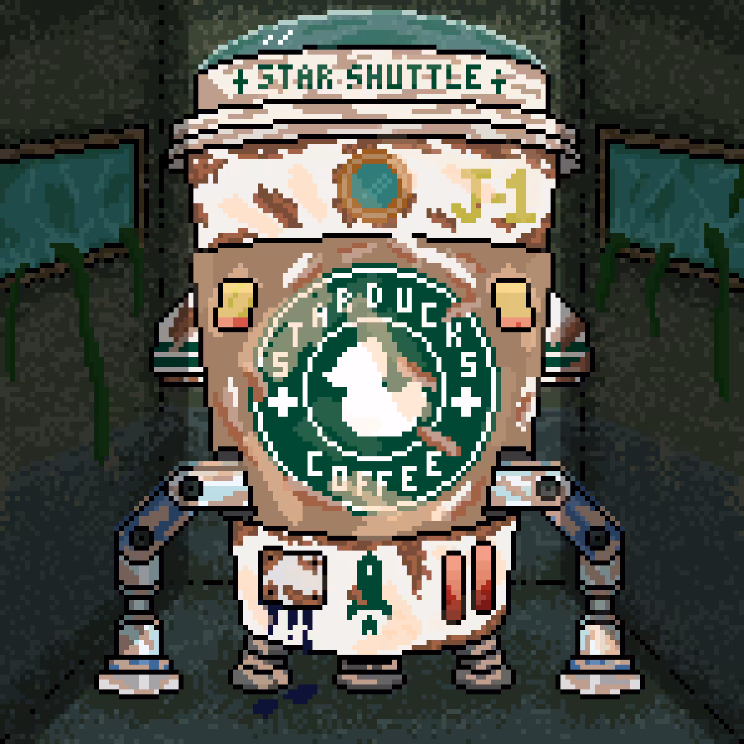 STARDUCKS SPACE COFFEE SERVICE #7/23