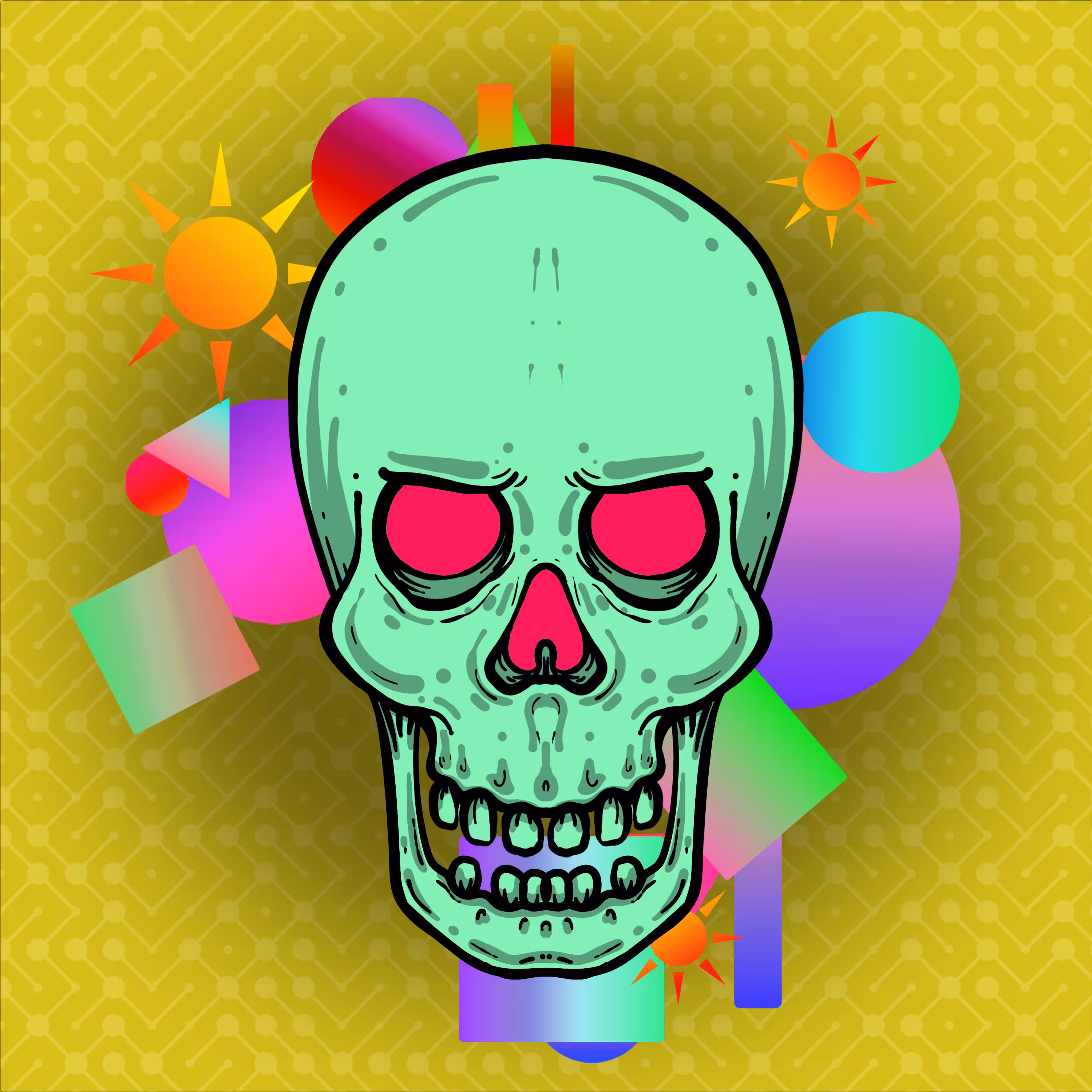 GeoSkull #0006