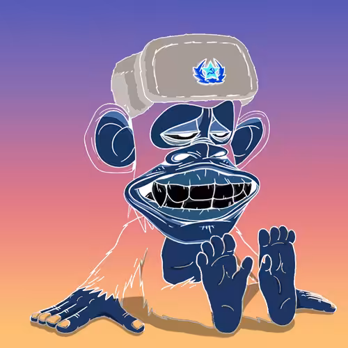 Resting Ape #127