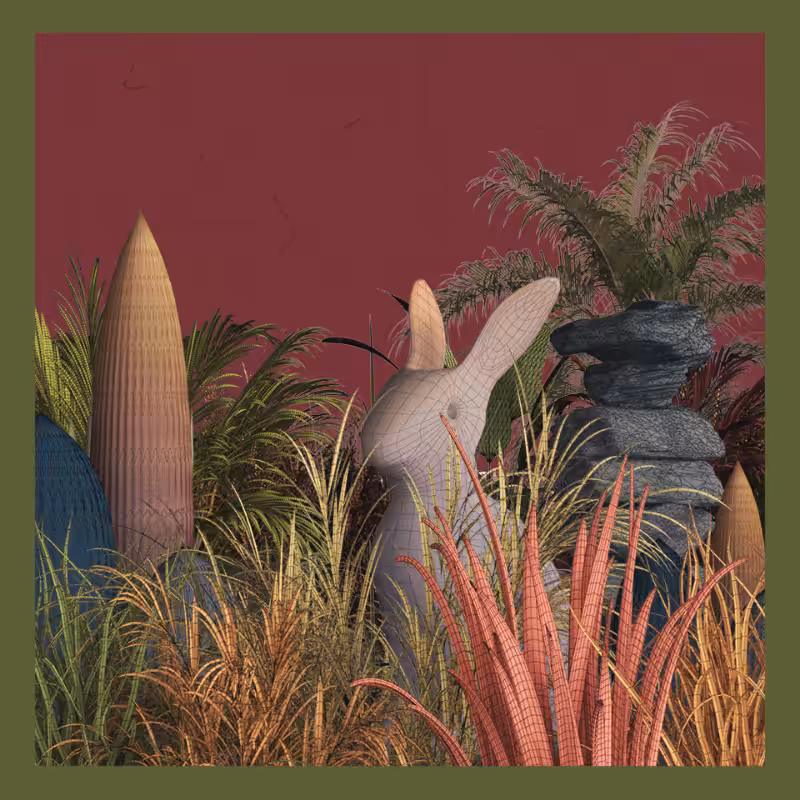 3dart #Surreal_forest #61