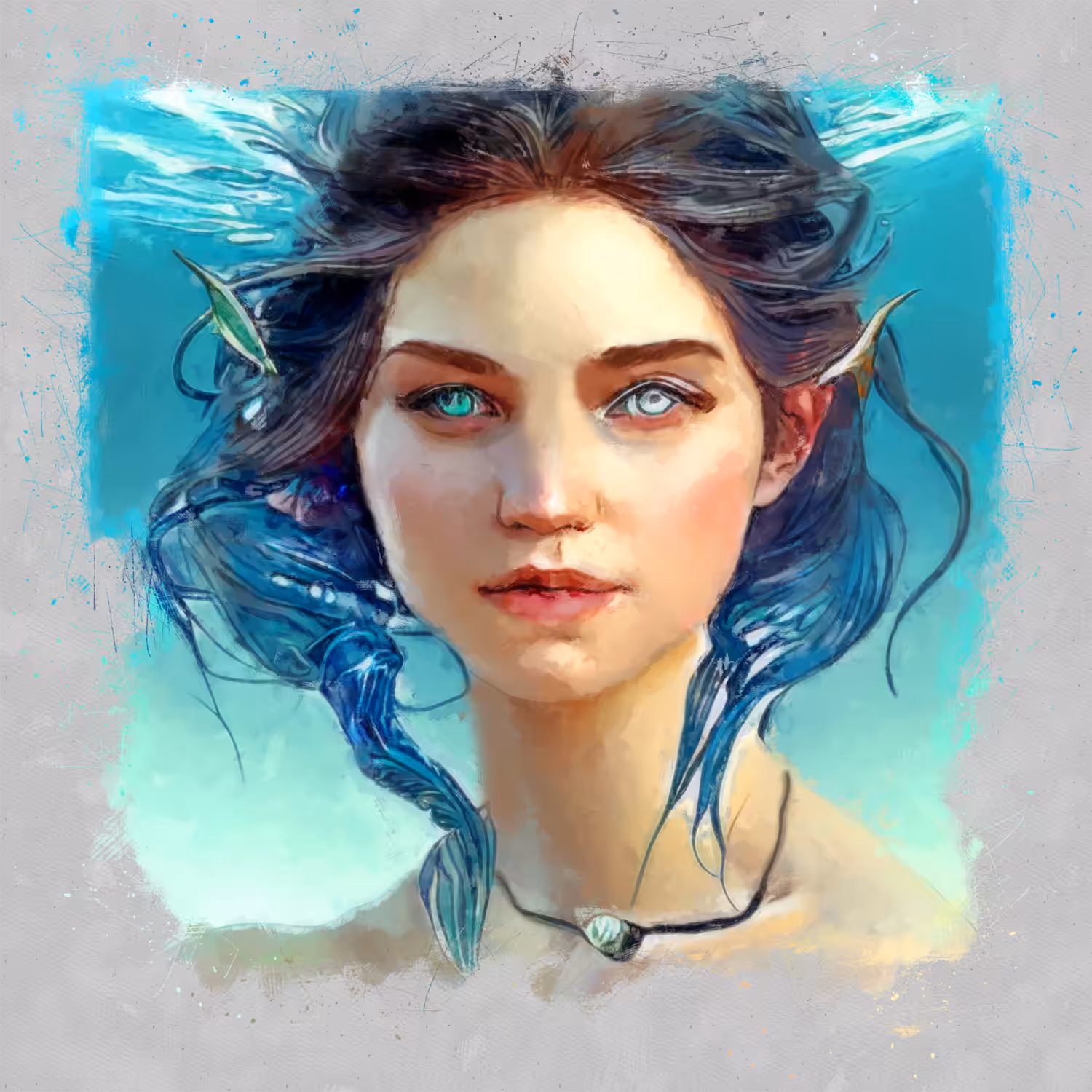 Mermaid and love