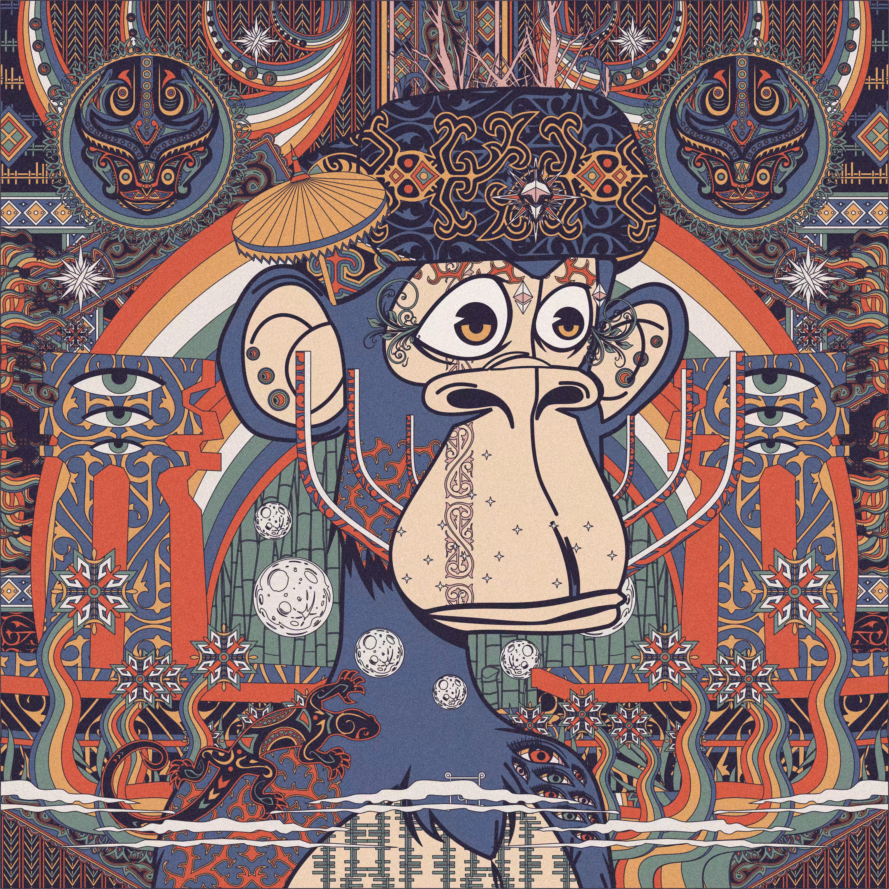 Bored Ape Gorga Deverative Art