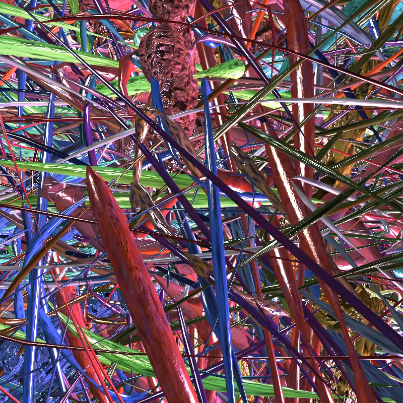 Prismatic Thickets #100