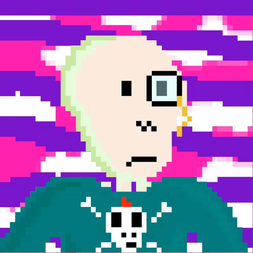 PIXEL SKULLETTI 1 #141