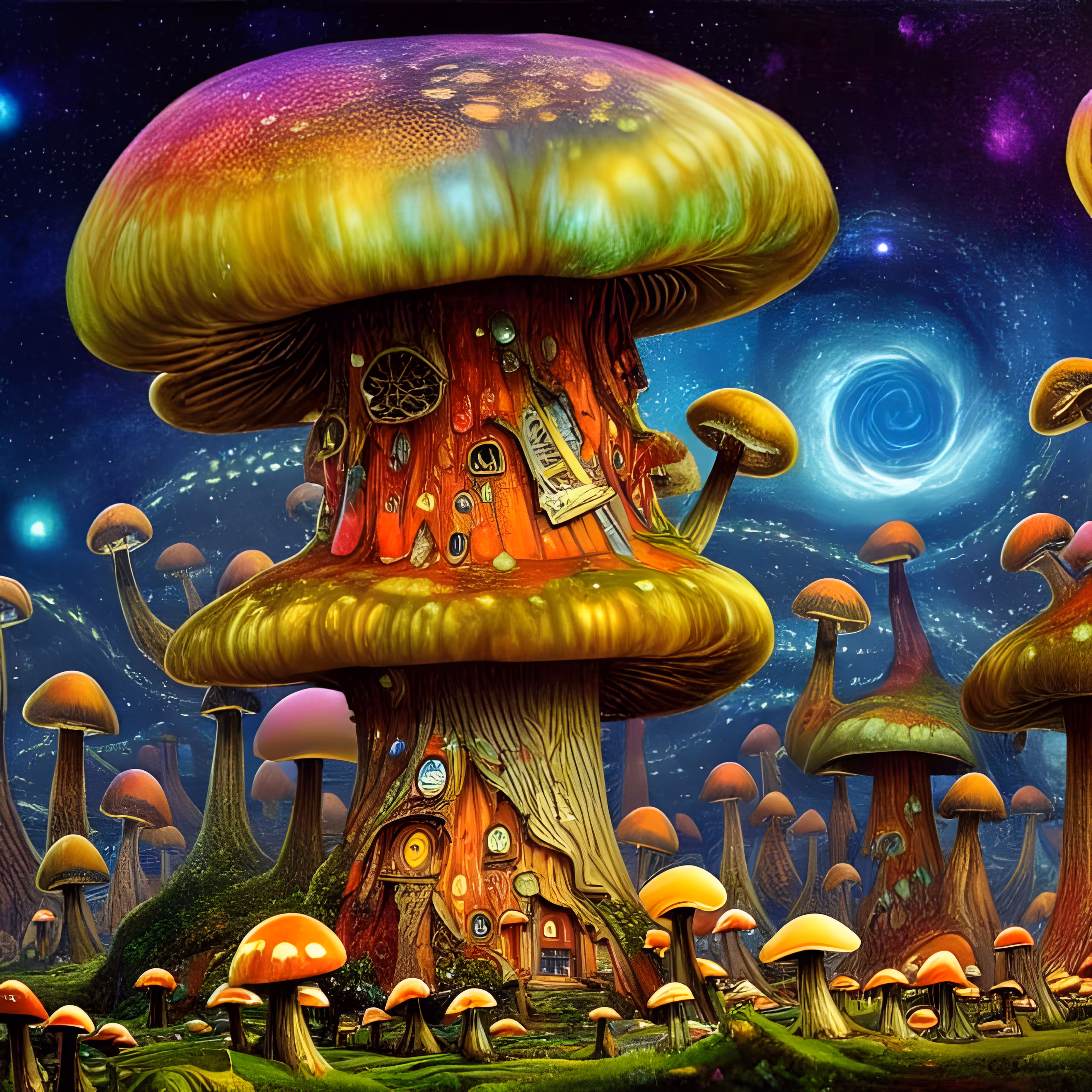 Within the Mushroom World