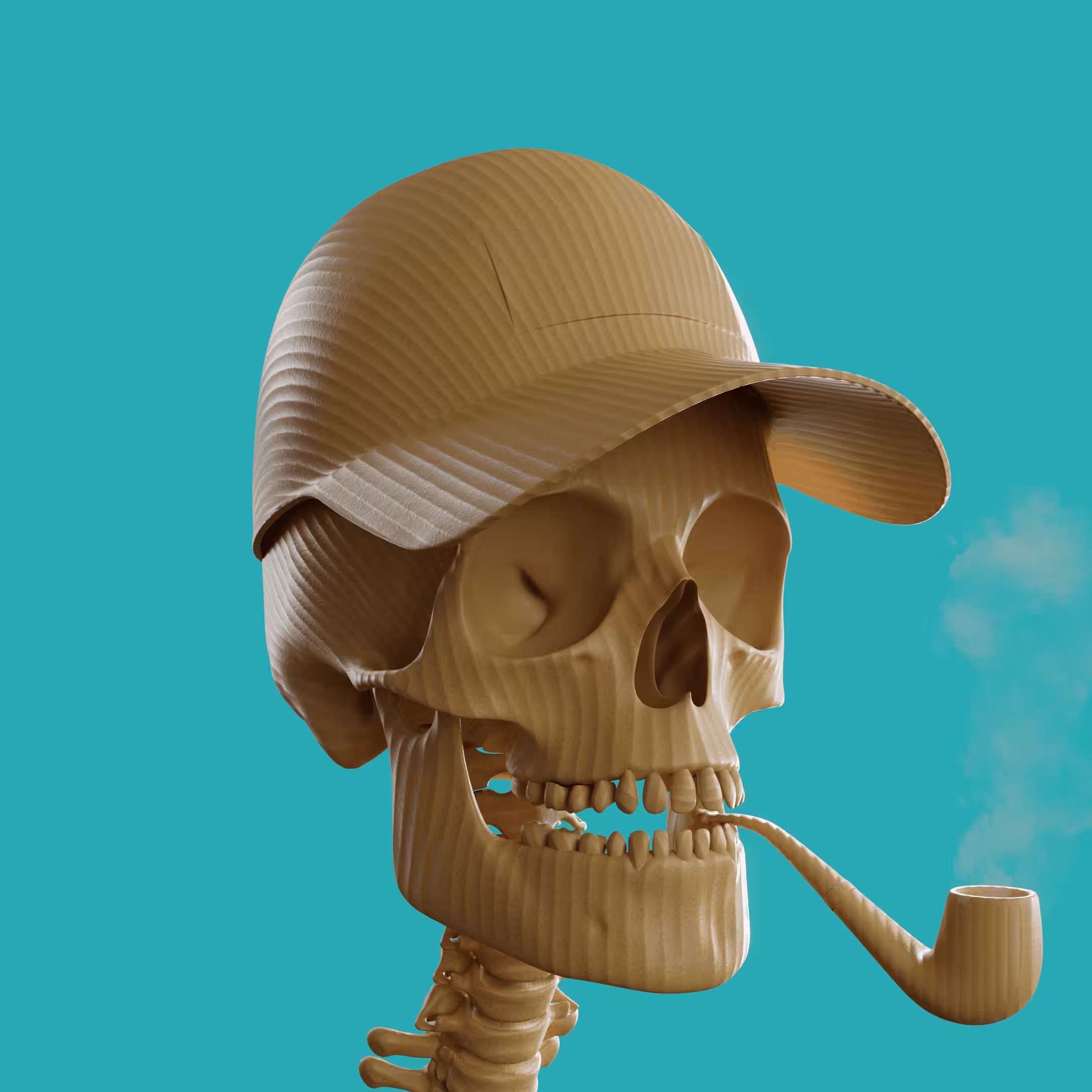 3D Skull Punks: Skull Punk #183