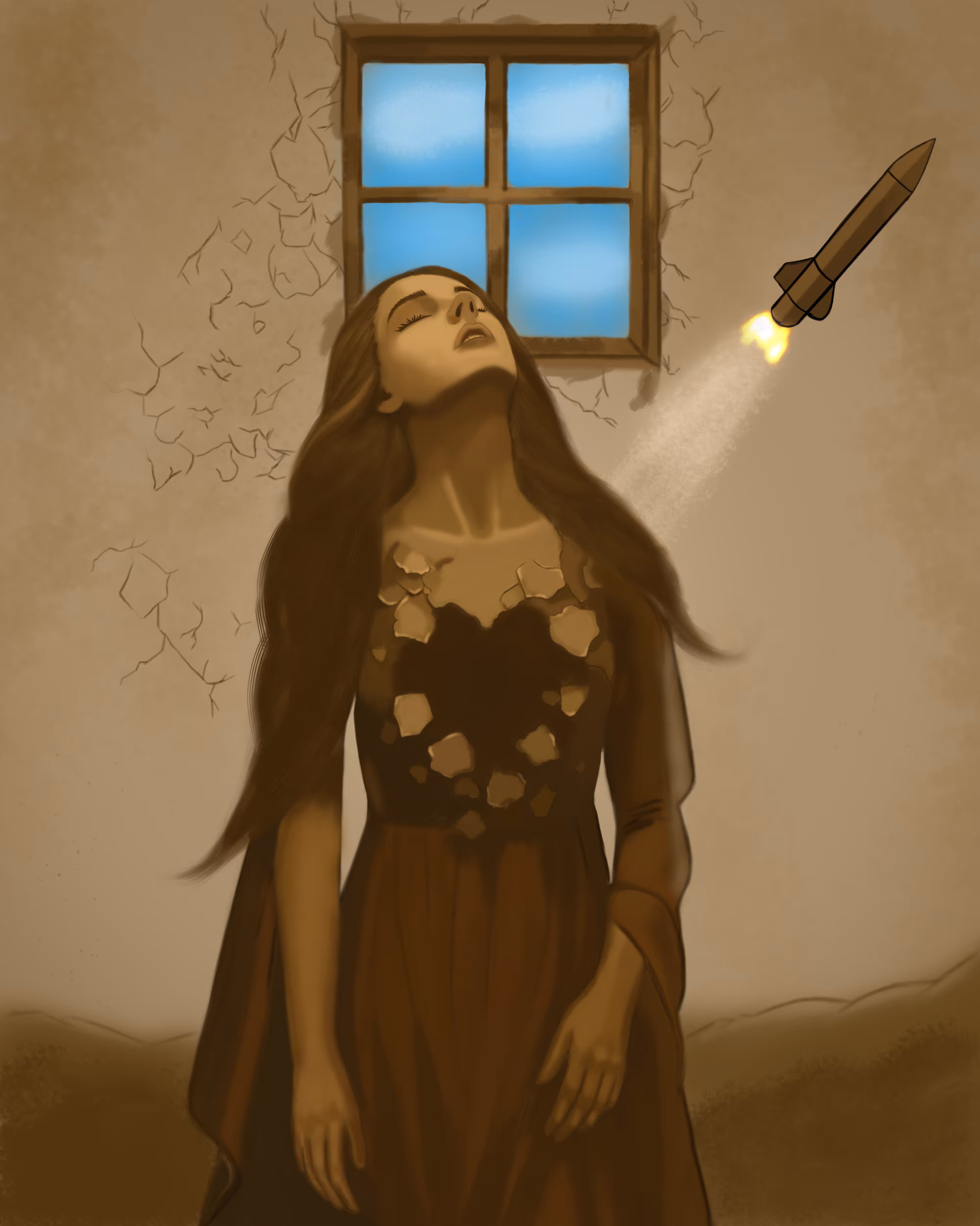 Digital Paint: When the Walls Collapse