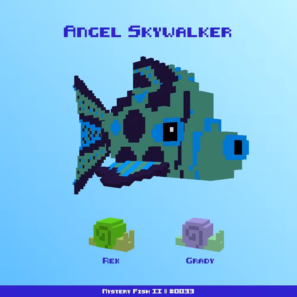 Angel Skywalker :: Mystery Fish 0033/1000