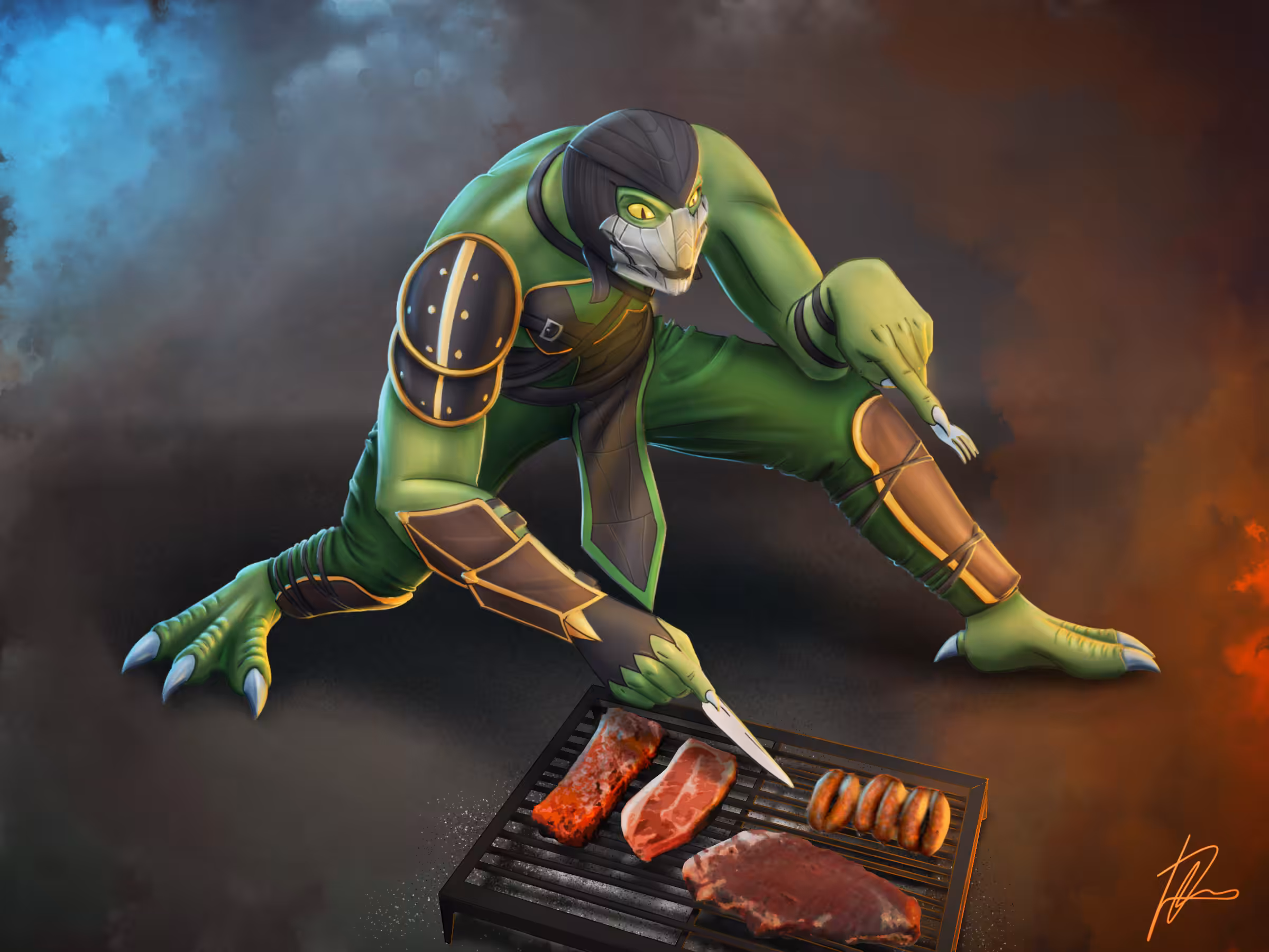 MK Arg Folk - Reptile Asador