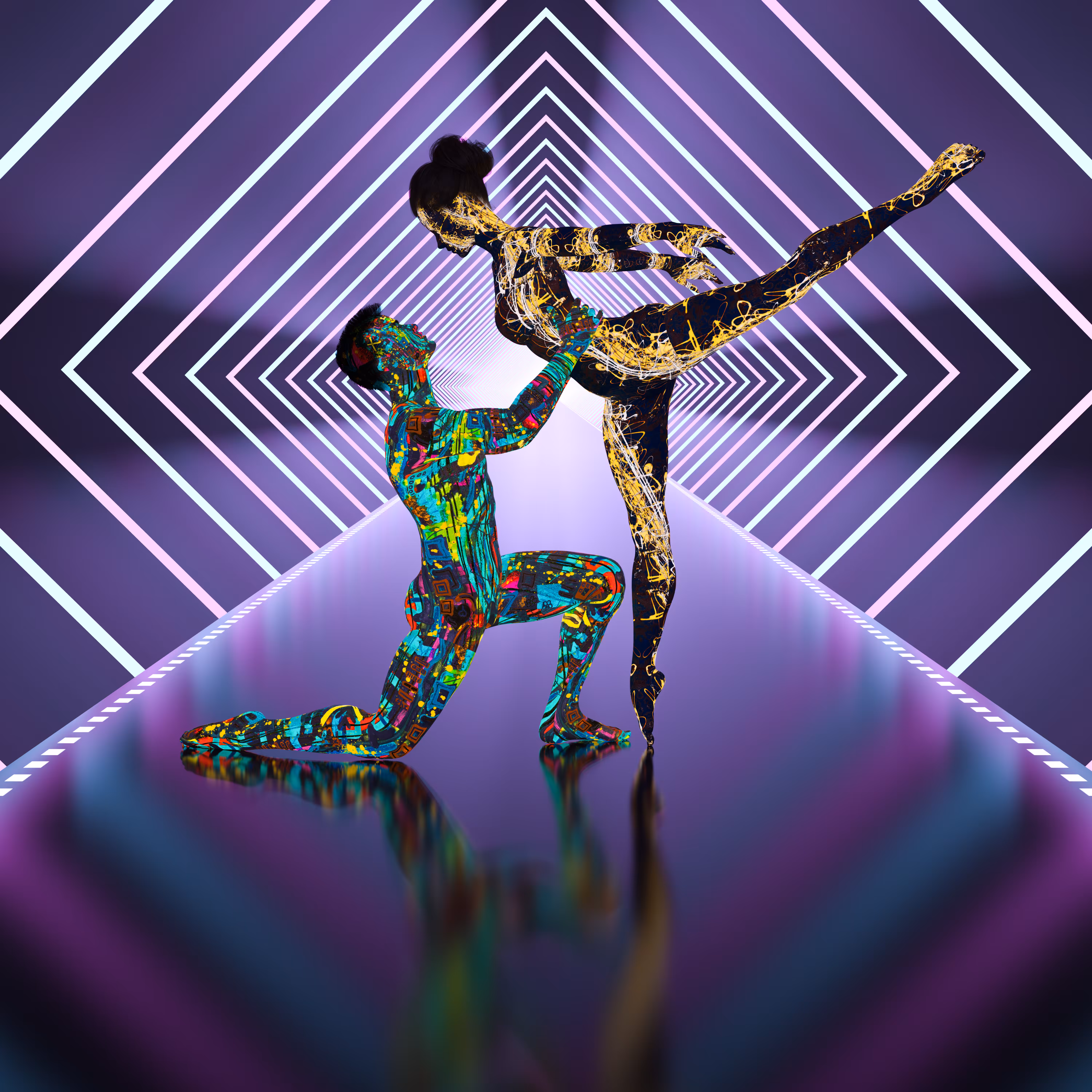 Neon seven