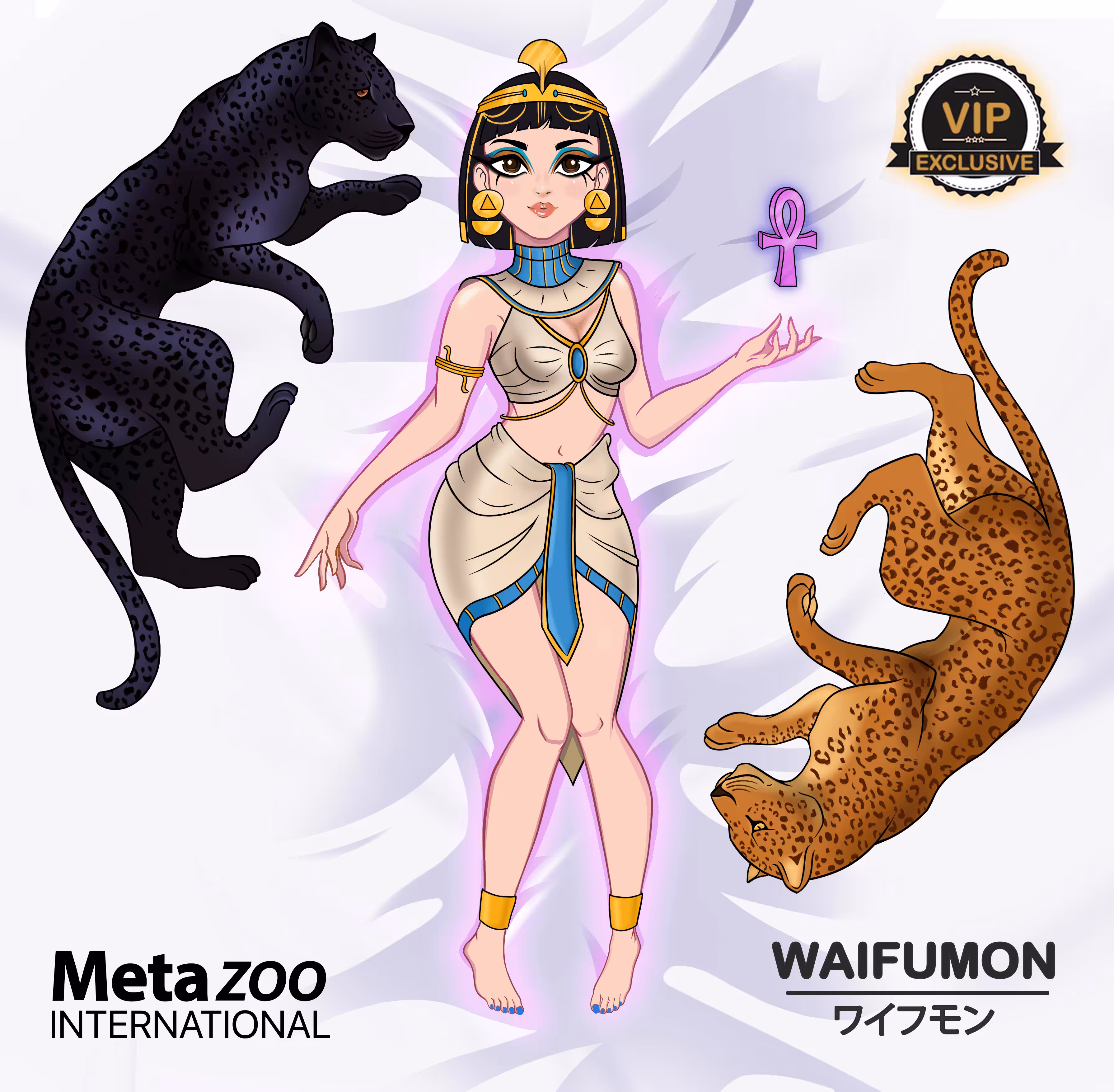 Meta Zoo International Waifumon VIP Exclusive NFT - ワイフモン