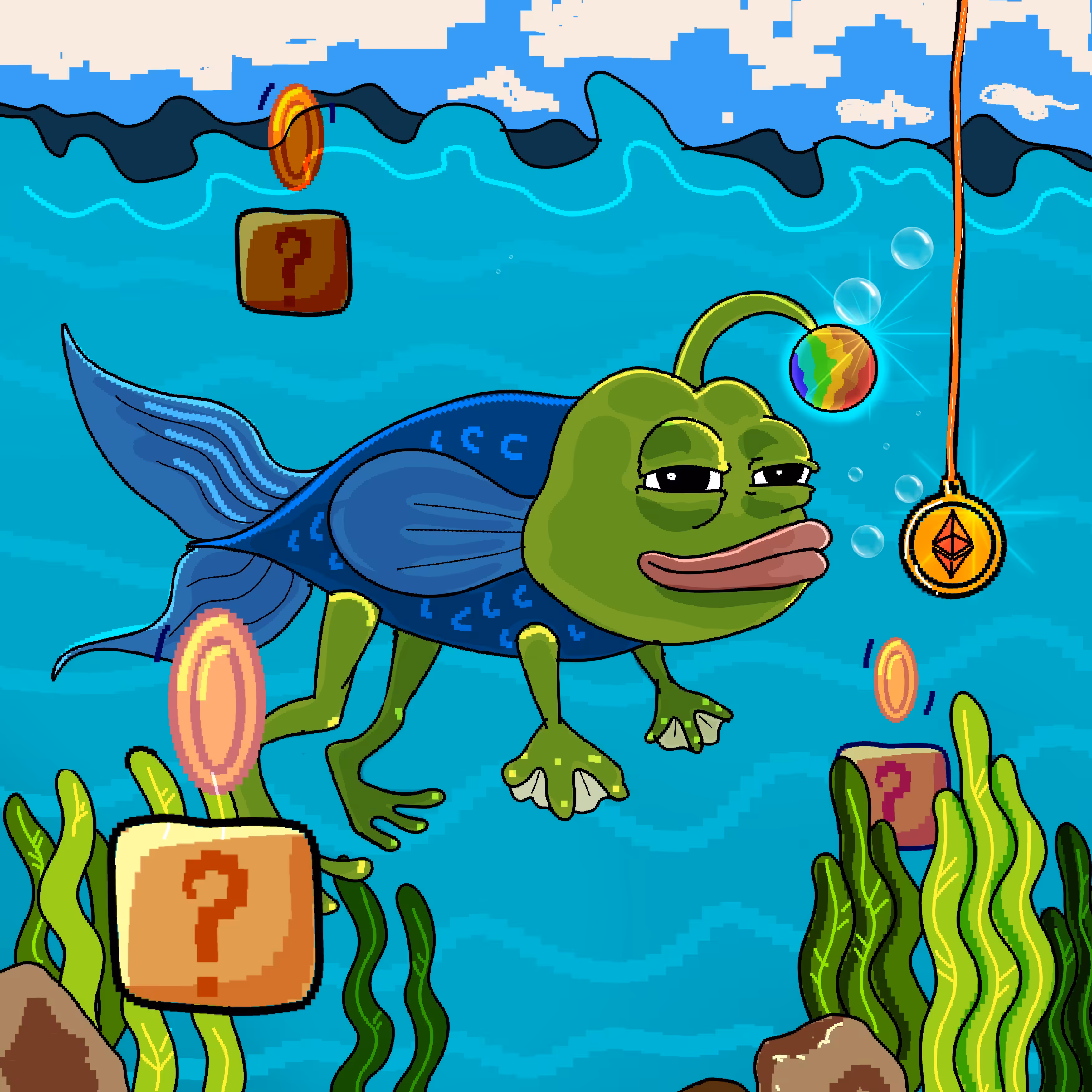 Fish Frog 🐸