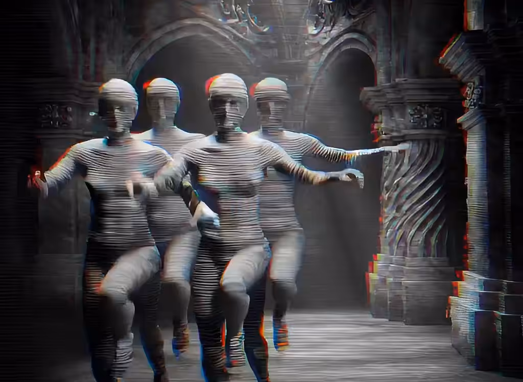 The Veiled Procession