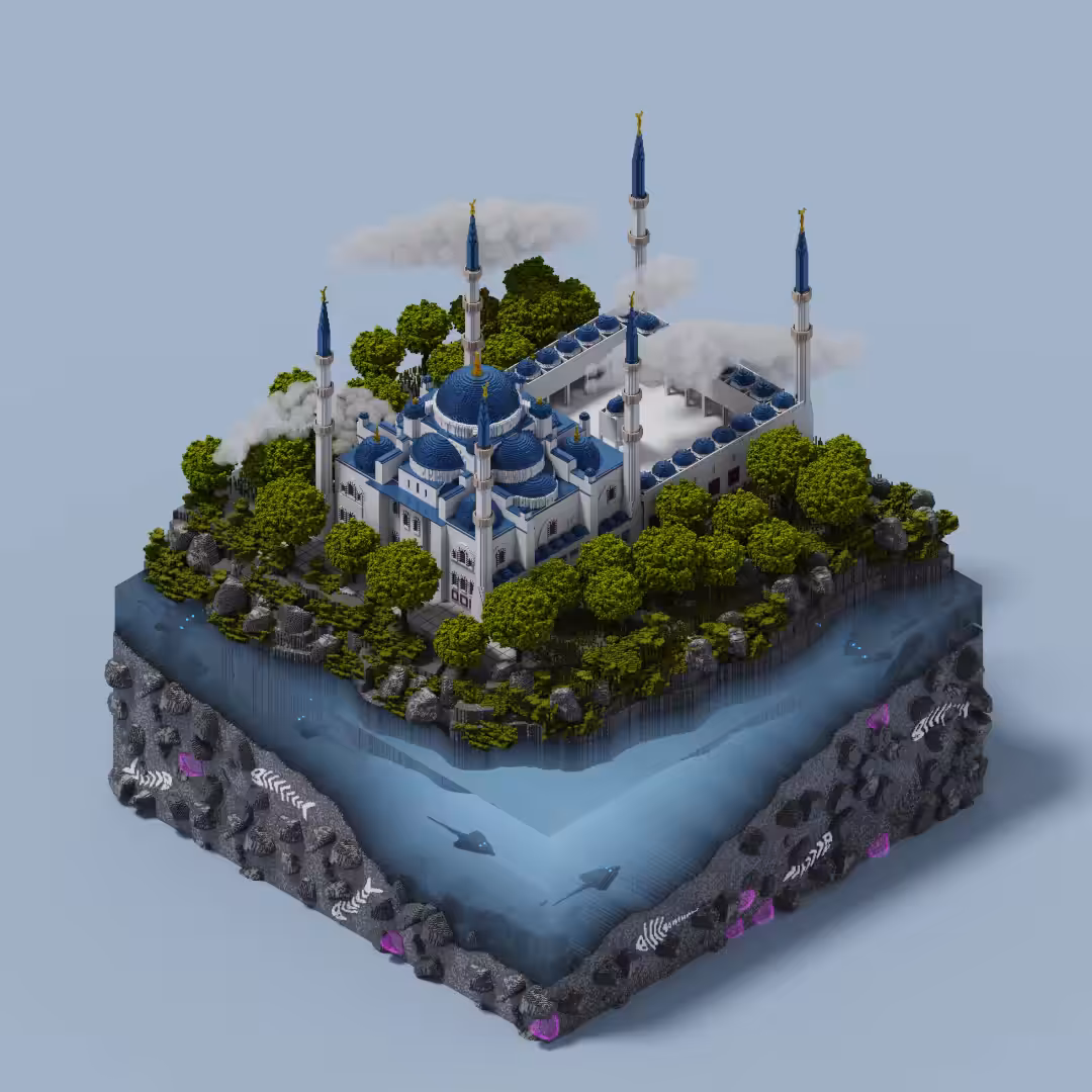 The Blue Mosque #MS006