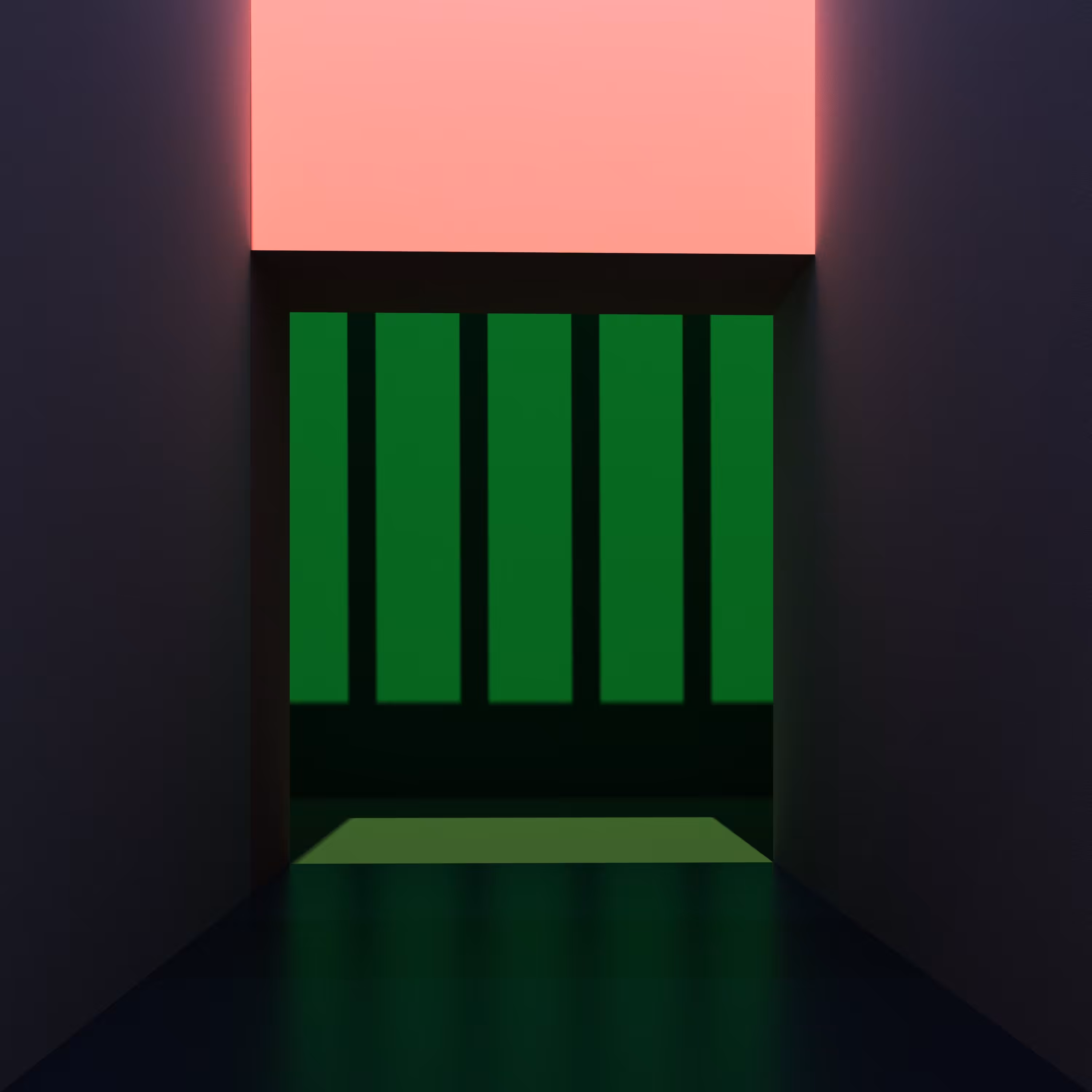 Green shadows