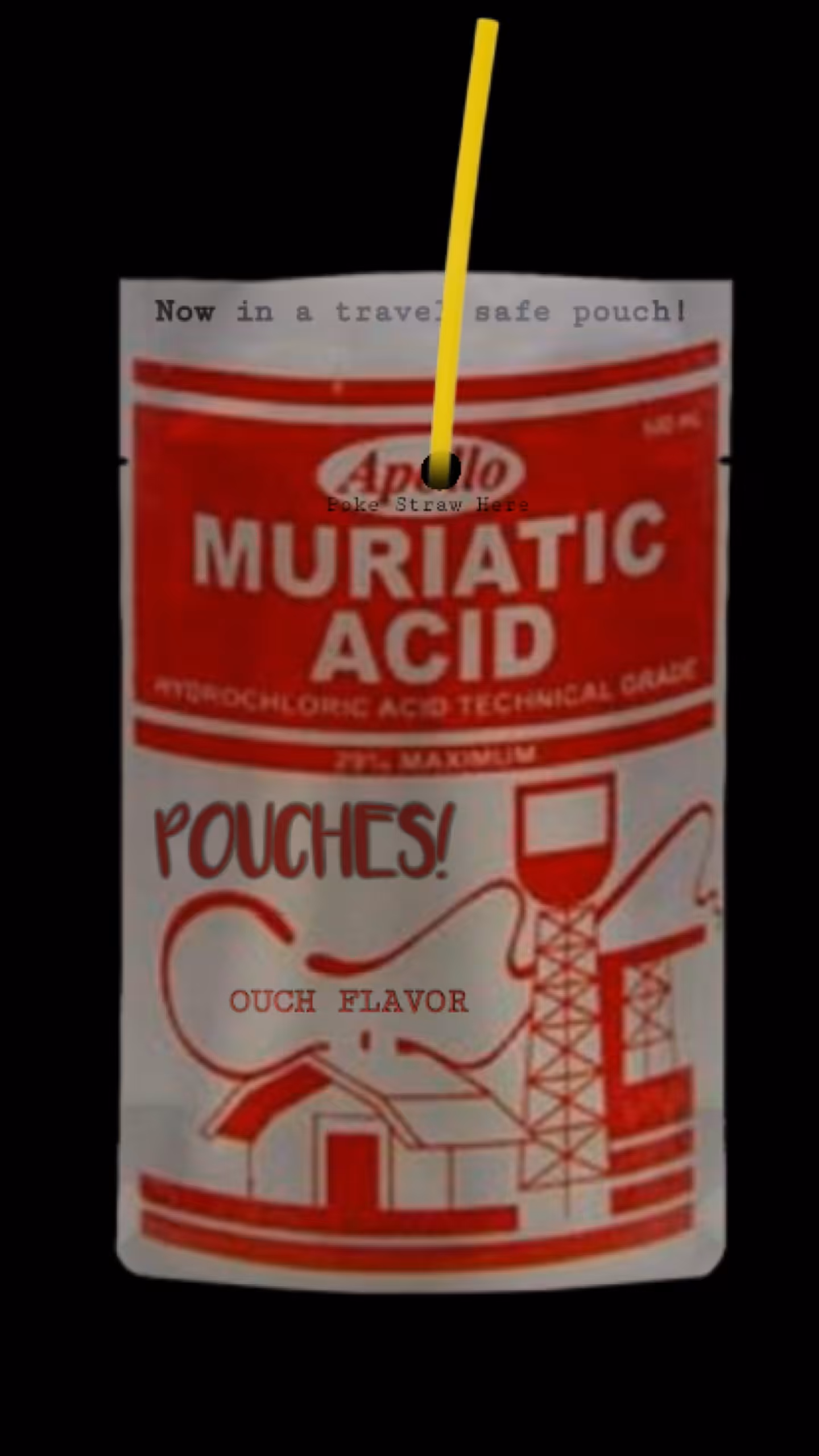 Muriatic Acid Pouches - Ouch Flavor
