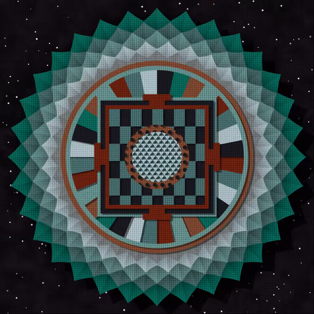 Paper Mandala #255