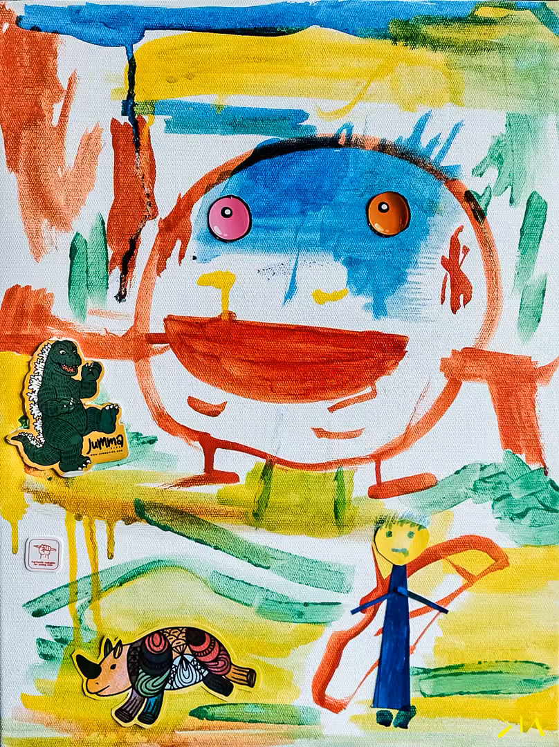 Dia on Canvas #1