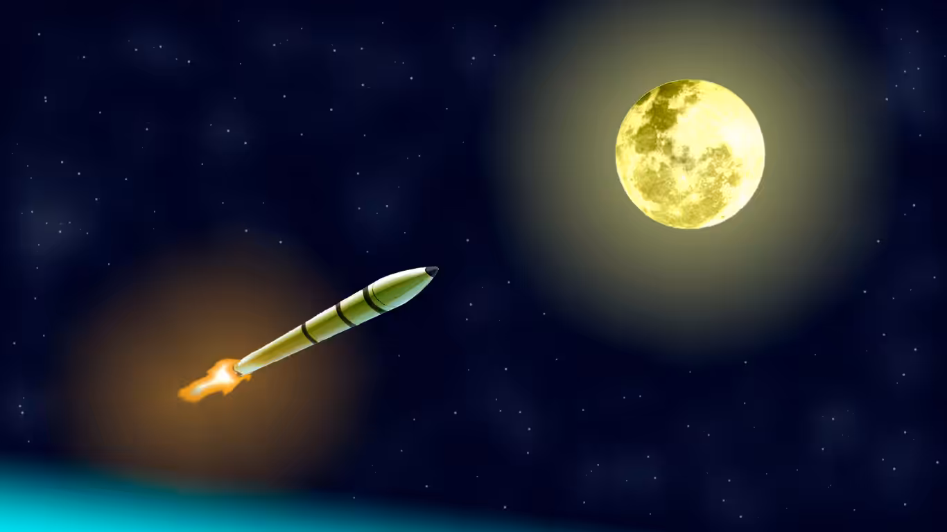Rocket to the Golden Moon