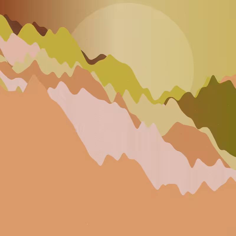 Rolling Hills at Sundown #37