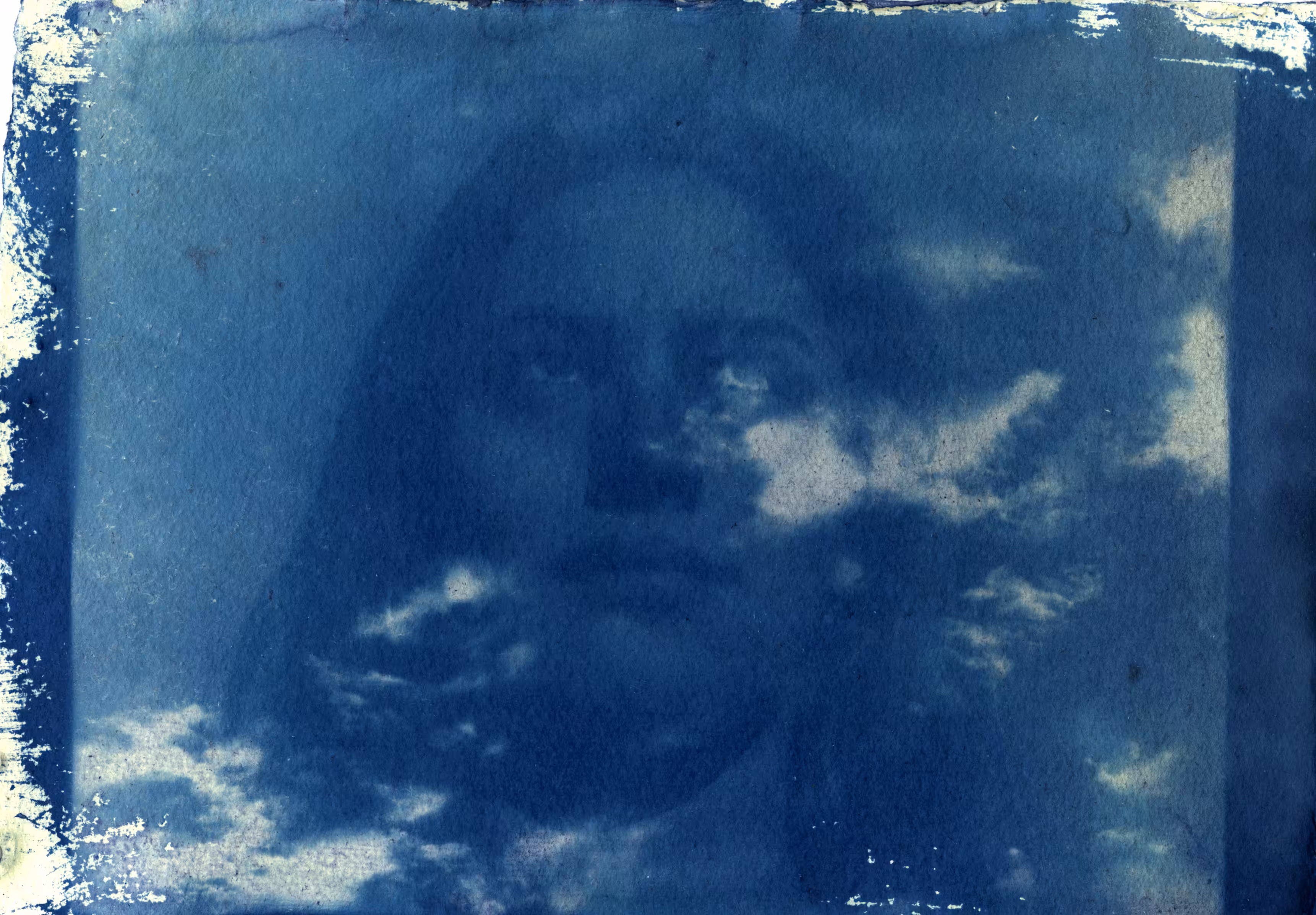 Blue Head in the Clouds