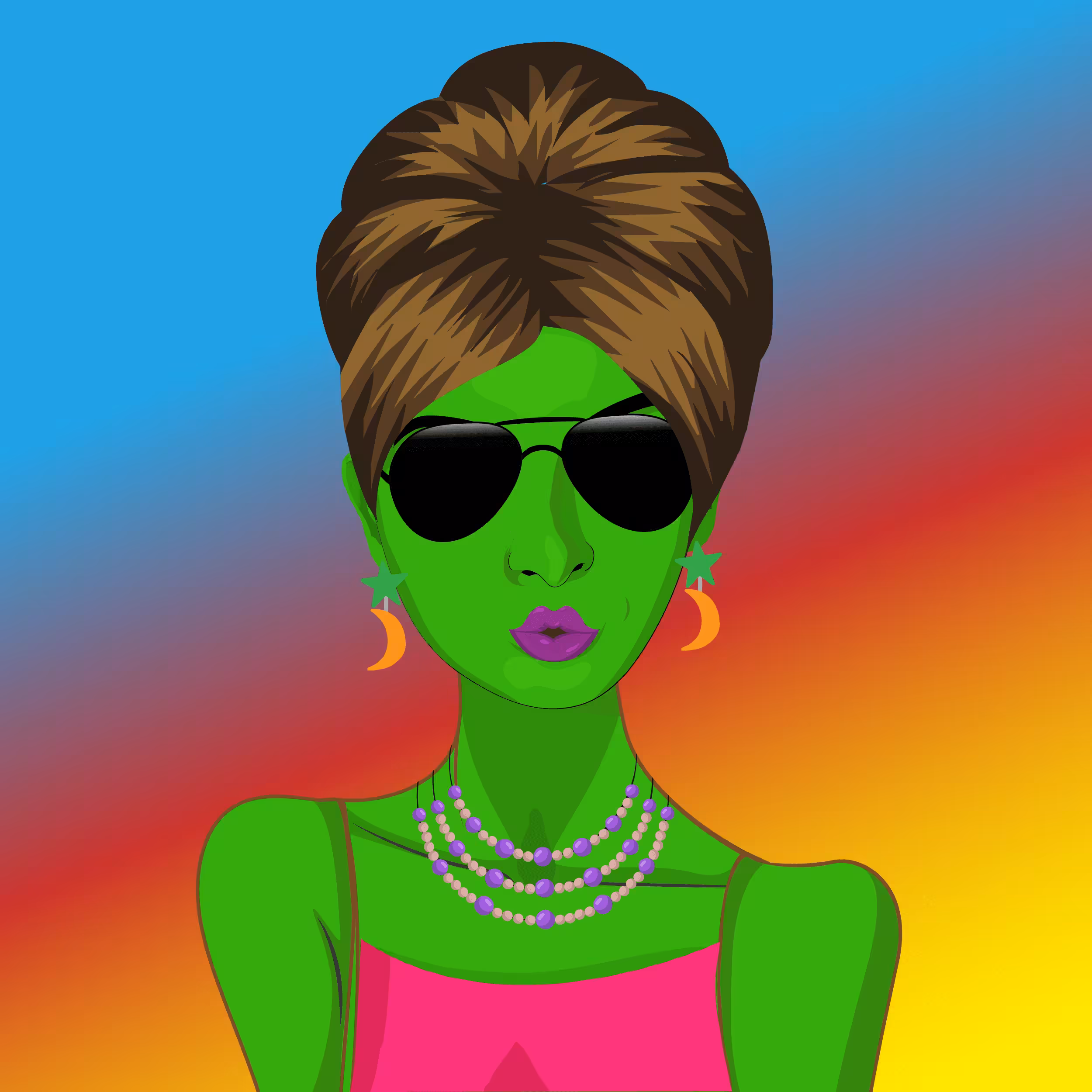 Cool Lady #1255