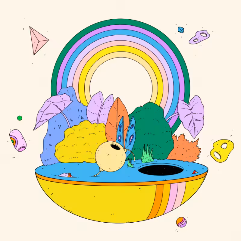 🌈🌴🪐 #69