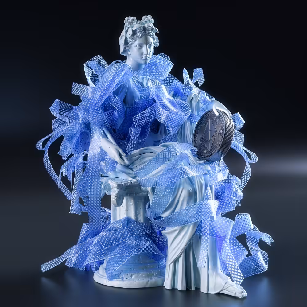 Seated muse, badly wrapped - ETH Edition