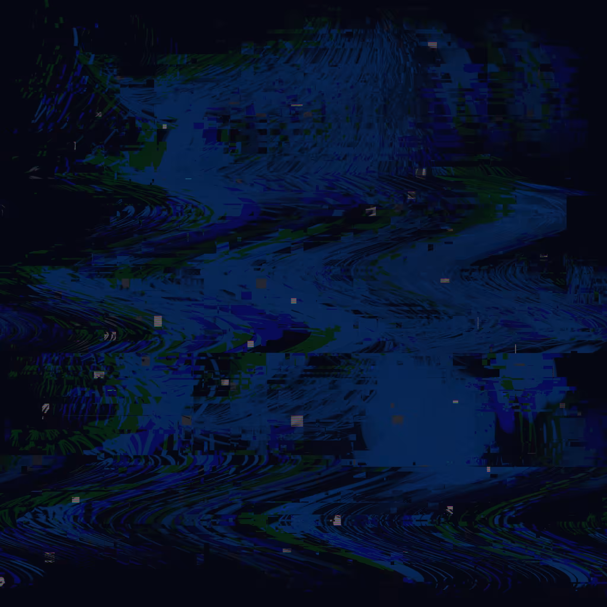 Abstract fantasies: Anxious blue thoughts