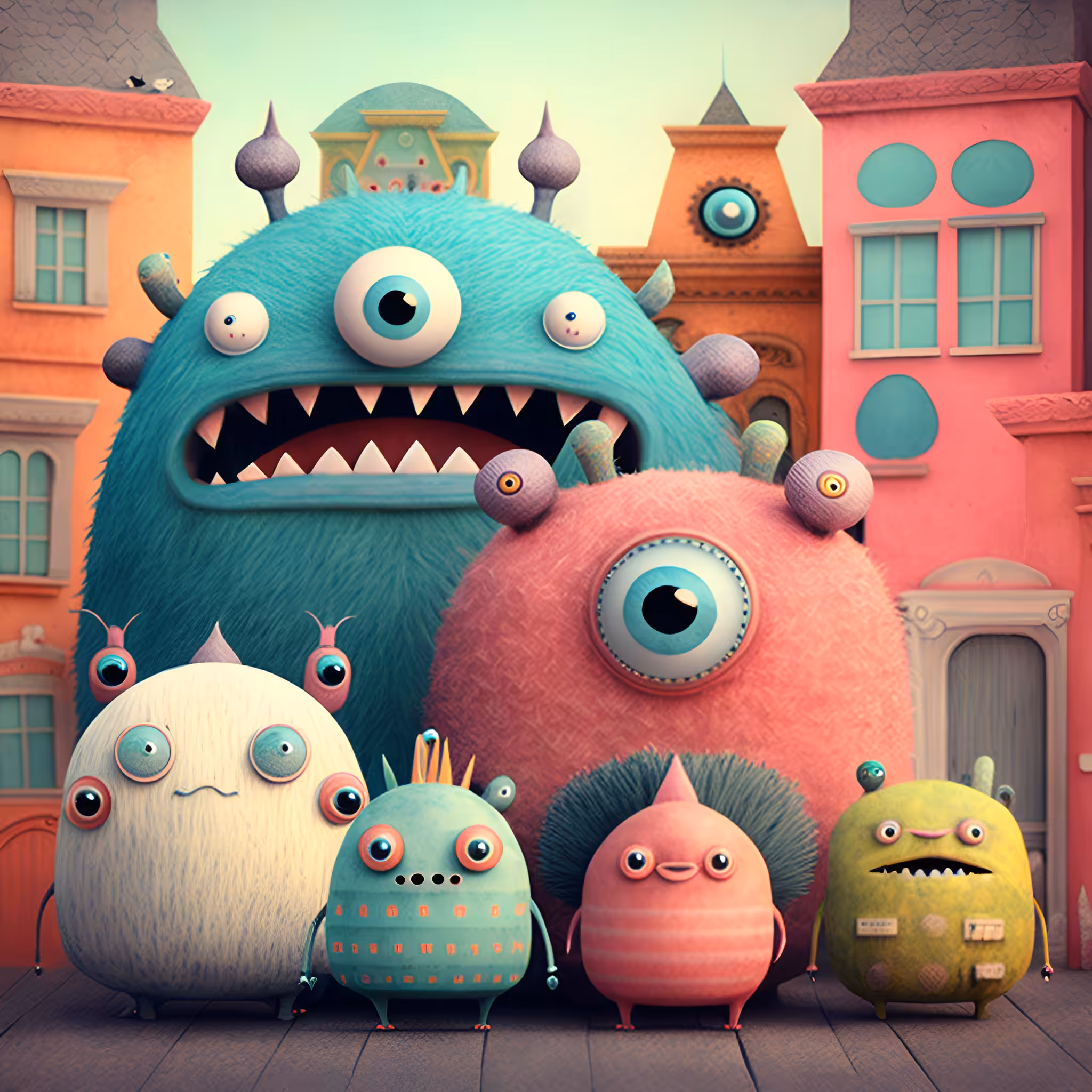 Funny Monsters: Open Edition: Funny Monsters #245