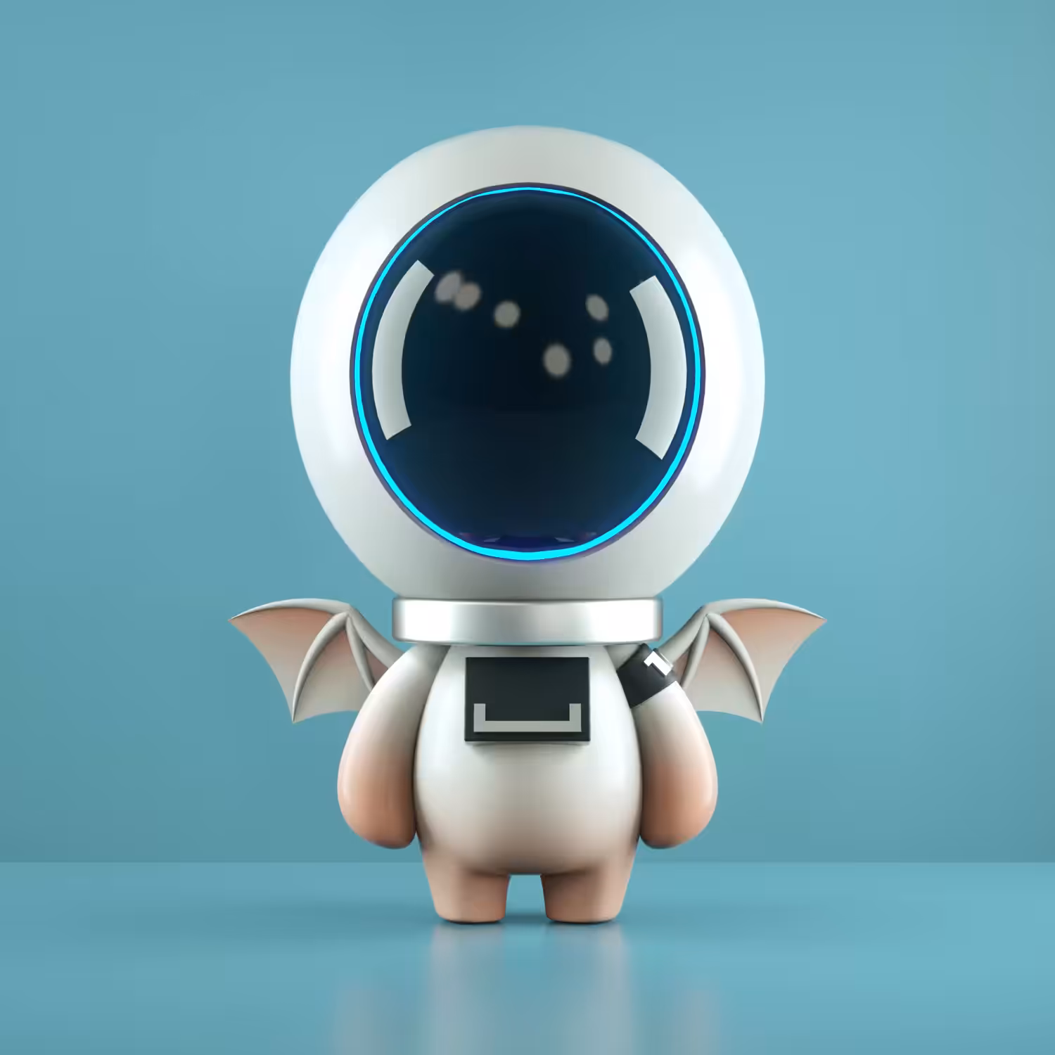 Astronaut #16 White Bat